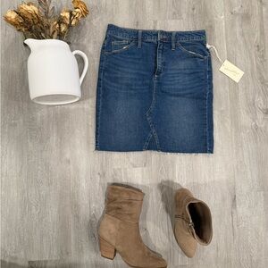 Universal Thread Blue Denim Mini Skirt